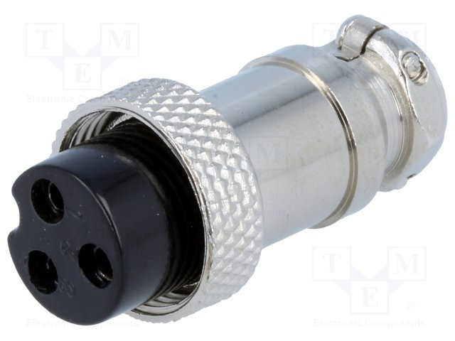 Conector micro hembra 3pin aéreo. Mod. MIC323