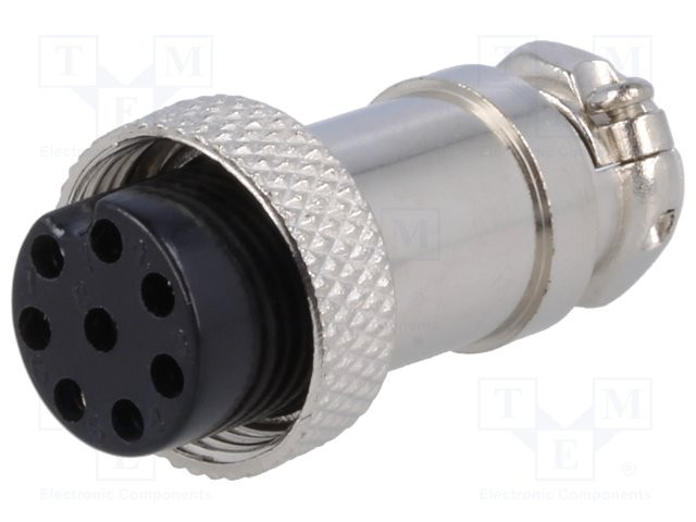 [MIC328] Conector micro hembra 8 pin aéreo. Mod. MIC328