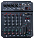 Mezclador estéreo de 6 canales con Bluetooth / USB / MP3 grabador Fonestar. Mod. MIX-6LIVE