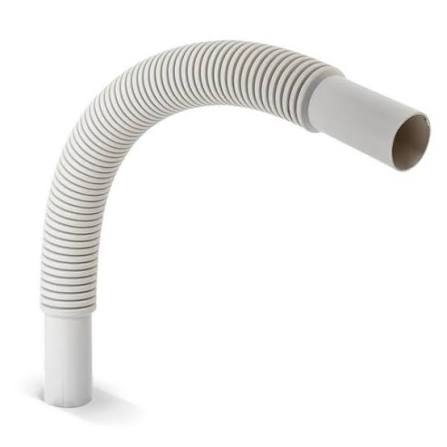 Manguito curvado corrugado M32 flexible. Mod. 55091032