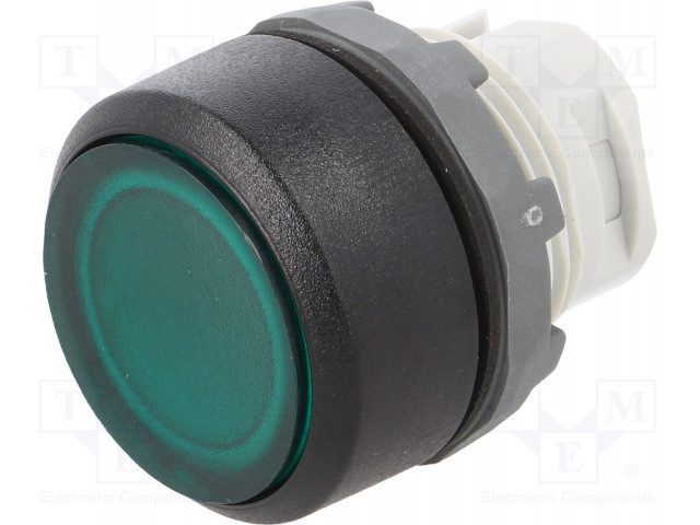 [MP11GTME] Pulsador 1 posición 22mm verde MLB-1 ABB. Mod. MP1-11G
