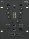 Mesa de mezclas estéreo DJ 2 canales. Mod. MPX-1/BK