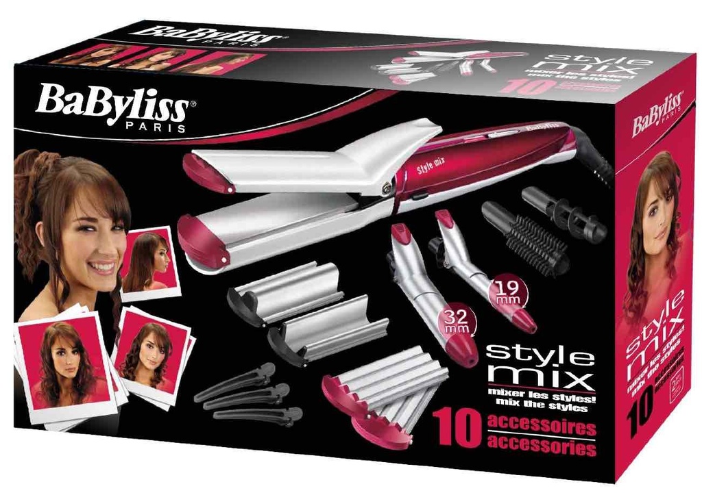 Plancha pelo Babyliss Funstyle 8 en 1. Mod. MS2020CE