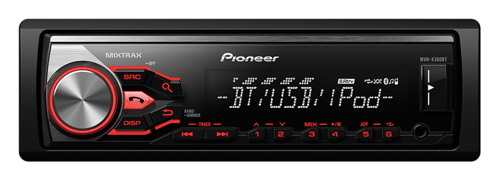 Pioneer MVH-X380BT RADIO-USB -BLUETOOTH