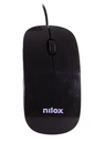 Combo teclado y ratón alámbrico Flat Nilox. Mod. NXKME000004
