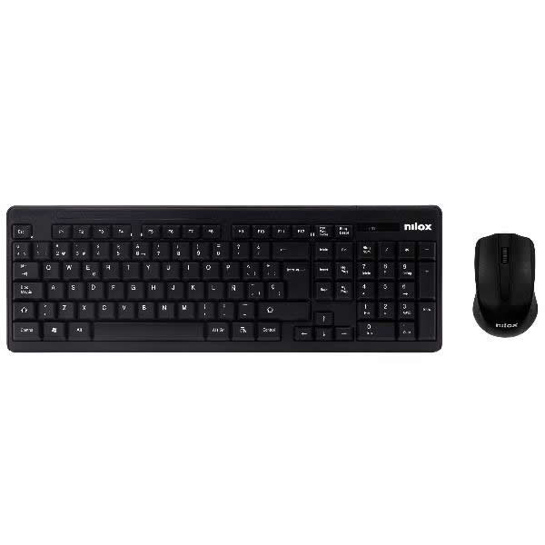 Combo teclado y ratón inalámbrico Nilox. Mod. NXKMWE0001