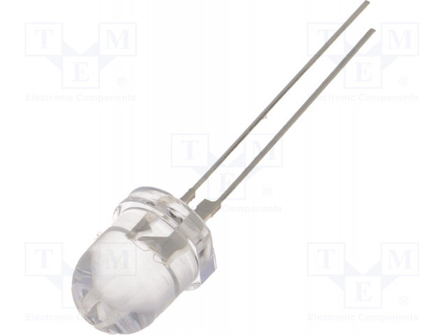 LED 8mm azul 30° convexo. Mod. OSB56L8131P