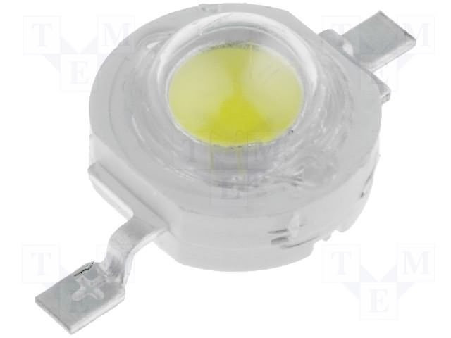 LED de potencia EMITER P: 3W 6500(typ)K blanco frío 140°. Mod. OSW4XME3E1E