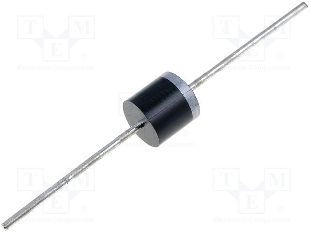 Diodo rectificador THT 10A 1000V. Mod. P1000M