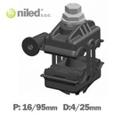 Conector aéreo perforación cable trenzado NILED 16/95-4/25. Mod.  P-25 1416.025