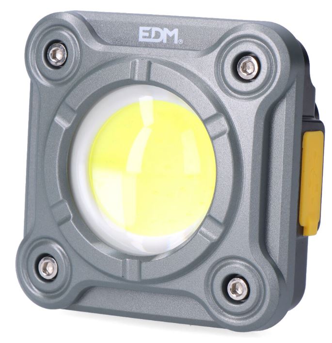 [36108ELK] Mini foco LED de trabajo 15W 1000lm recargable. Mod. 36108