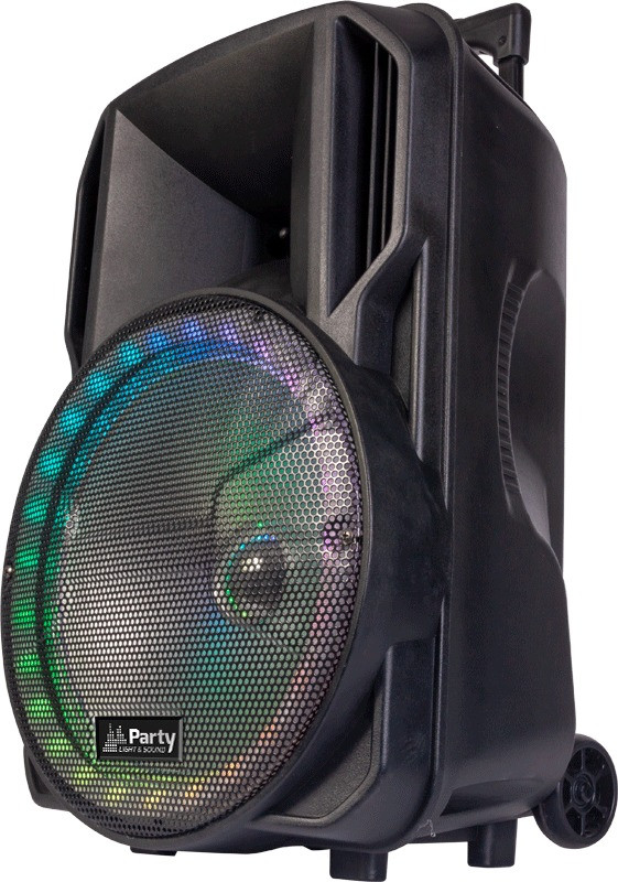 Altavoz Amplificado 12" Portátil 700W. Mod. PARTY-12RGB