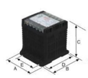 Transformador Polylux Pri: 230 - 400 V sec: 12 - 24V 40VA. Mod. PB40