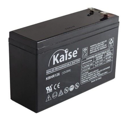 [KBHR1260] Batería alta descarga 12V 6,5Ah. Mod. KBHR1260