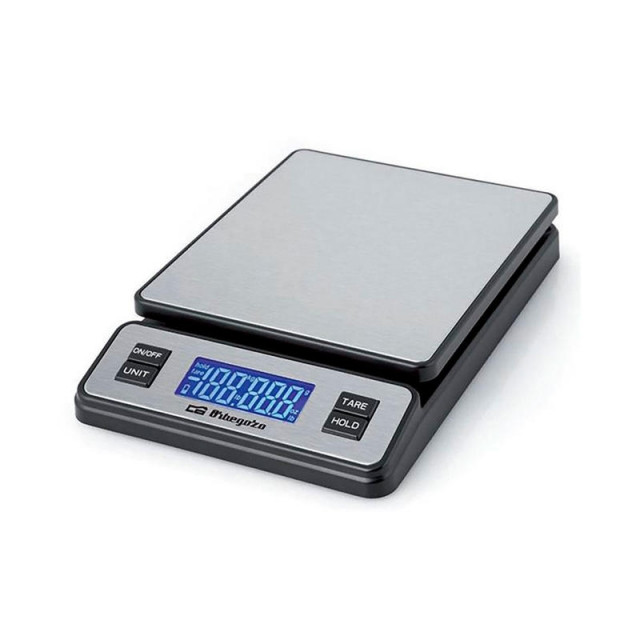 Báscula de cocina gris 40 kg Orbegozo. Mod. Pc 3100