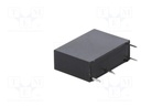 Relé electromagnético 12VCC 1cto 3A/250VCA. Mod. 1721081-5
