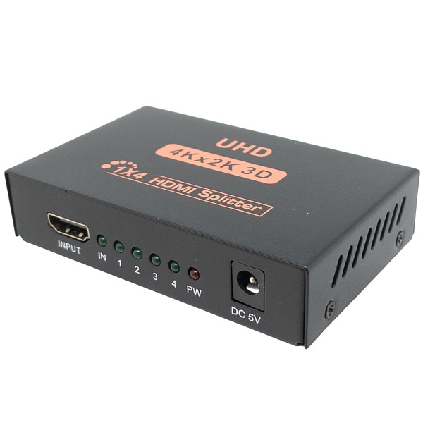 [4077EELG] Splitter HDMI 1 entrada a 4 salidas 4Kx2K. Mod. 4077E