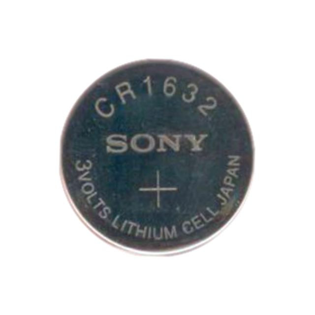 Pila de botón litio 3V 16x3.2mm Sony. Mod. CR1632