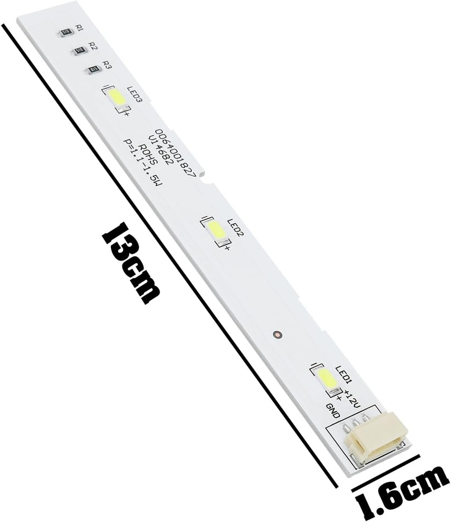 [0064001827] Tira led luz frigorífico Haier BCD-575WDBI. Mod. 0064001827