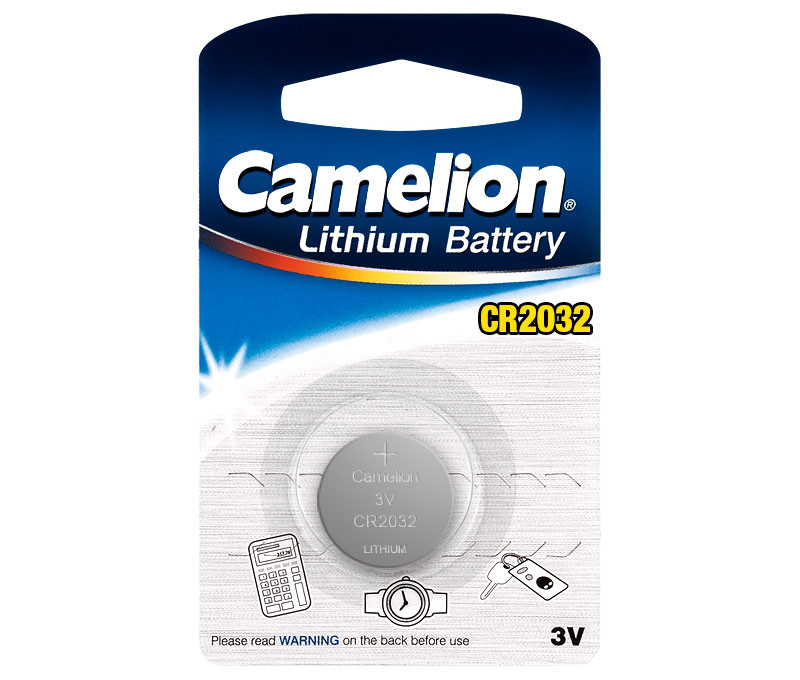 Pila Litio botón Camelion 3V. Mod. CR2032ELM