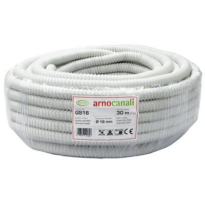 Tubo PVC flexible Electroflex 25mm (metro). Mod. GS25