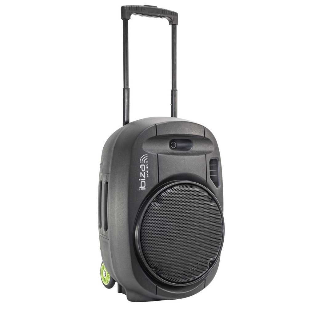 [PORT12VHFBTMKIILOT] Sistema de sonido portátil (trolley) Ibiza Sound 12" 700W. Mod. PORT12VHFBT-MKII