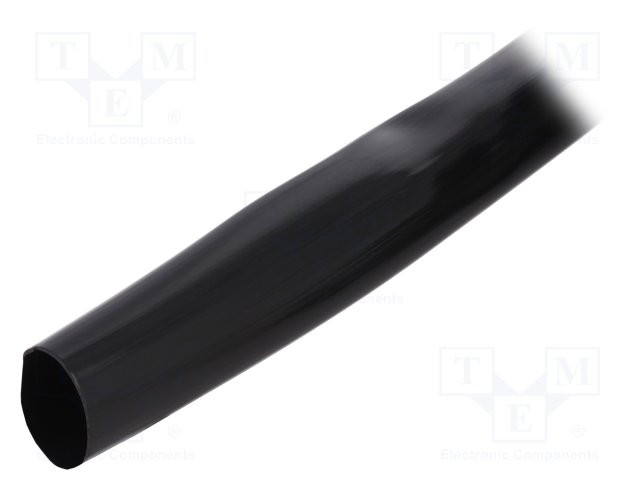 Tubo electroaislante PVC negro -20÷125°C Diám.int:20mm. Mod. PVC125-20-BK-10