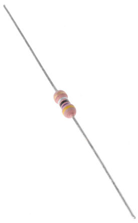 Resistencia de carbón 0.5W  4,7 ohmios. Mod. R0.5W4.7