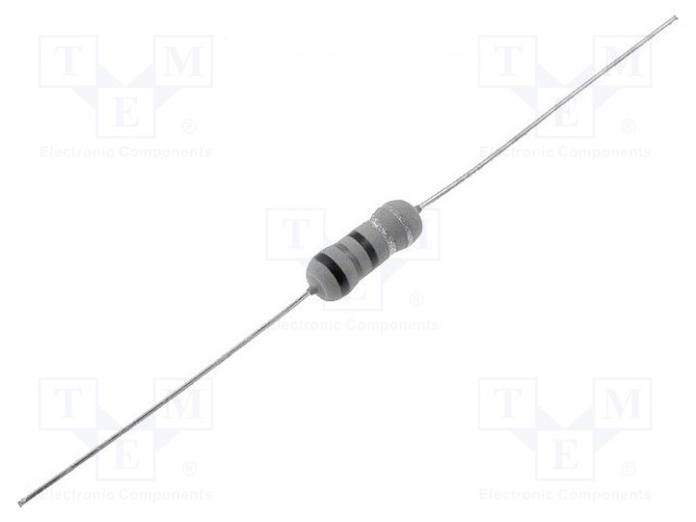 Resistencia metal THT 0.1Ω 1W ±5%. Mod. R1W0.1