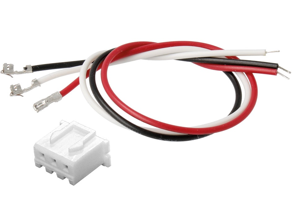 Conector aéreo hembra, 3 pines. Mod. CON1009