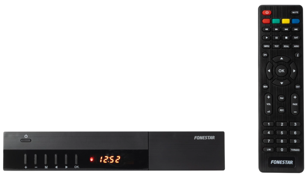 Receptor satélite HD DVB-S2 Fonestar. Mod. RDS-523HD
