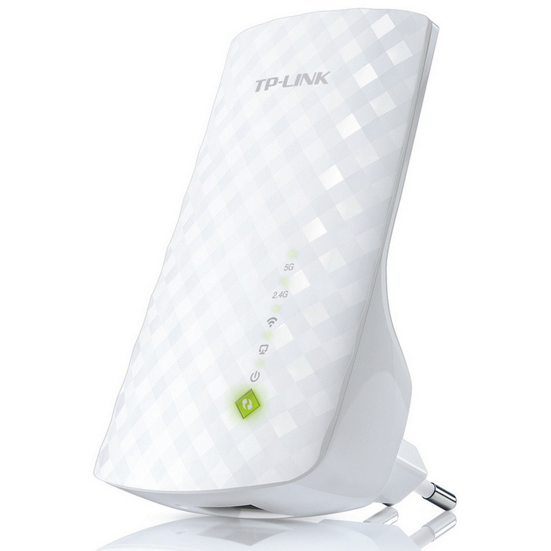 Repetidor Extensor de Cobertura WiFi AC750 TP-Link. Mod. RE200