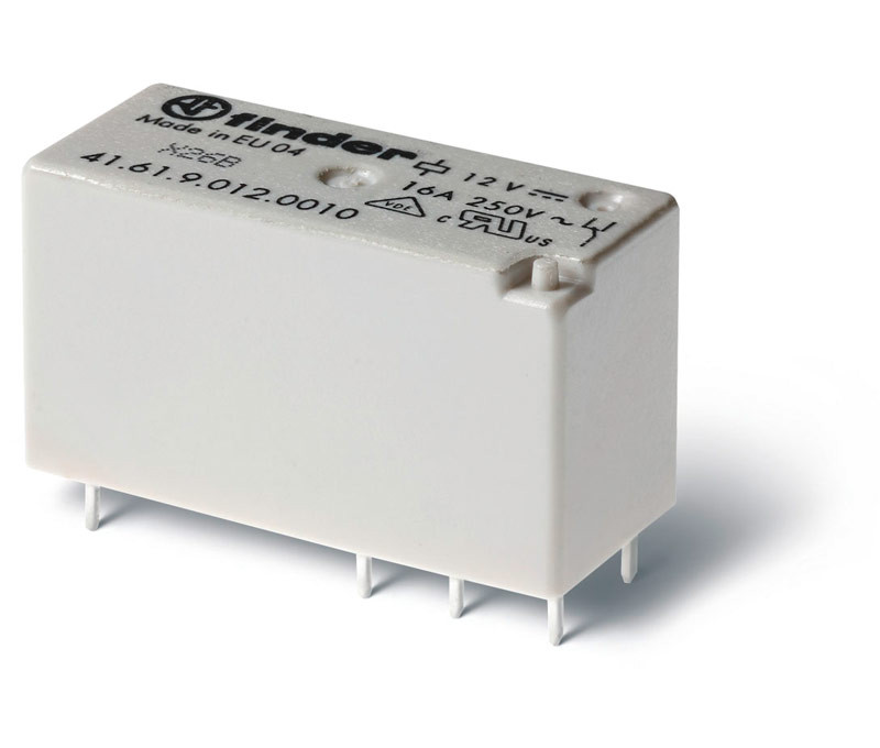 [RL477ELM] Mini-Relé de bajo perfil 12Vcc  2Cto. 8A. Mod. 41.52.9.012.0010