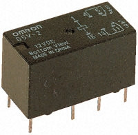 Mini-relé 24VDC para Cto. Impreso de perfil bajo. Mod. 41.31.9.024.0010