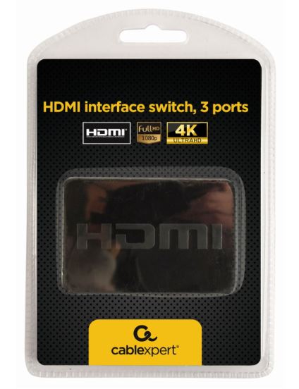 Adaptador switch HDMI 3E a 1S. Mod. DSW-HDMI-34