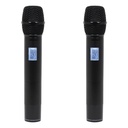 Sistema de micrófono inalámbrico 2x micro mano UHF. Mod. RM 30T