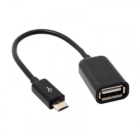 Adaptador OTG USB hembra a micro USB macho. Mod. CON516N