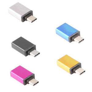 Adaptador OTG USB hembra a USB C macho. Mod. 38.496