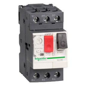 Disyuntor de motor de 2.5 a 4.0A Schneider. Mod. GV2ME08