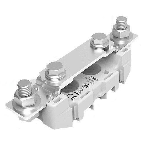 Base de neutro seccionable NH00 160A tornillo-tornillo. Mod. SECTI100