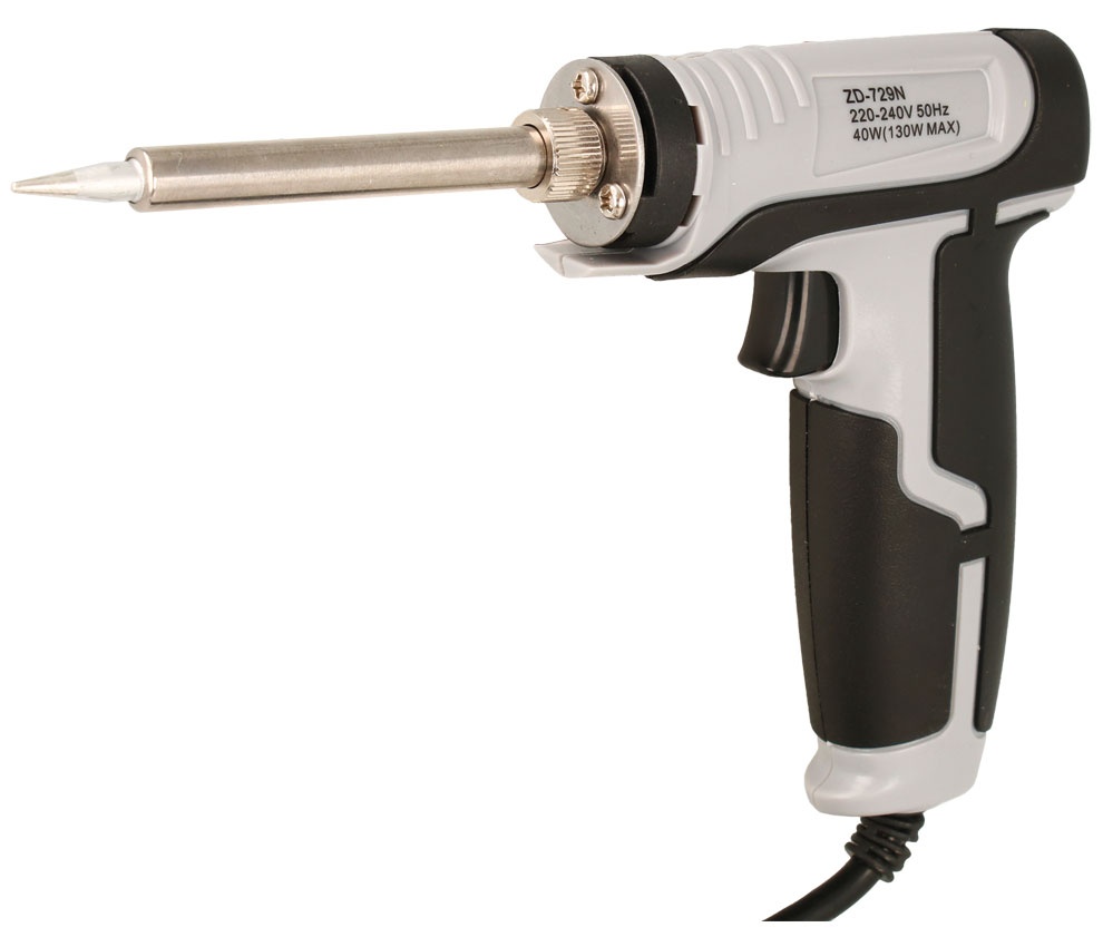 [HRV729ELM] Soldador tipo pistola doble potencia 25 y 130W 220V. Mod. HRV729