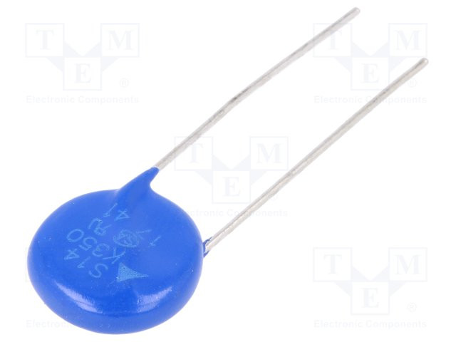 [SIOVS14K350TME] Varistor de metal-óxido THT 350VCA 460VCC 560V 50A 80J. Mod. S14D391K