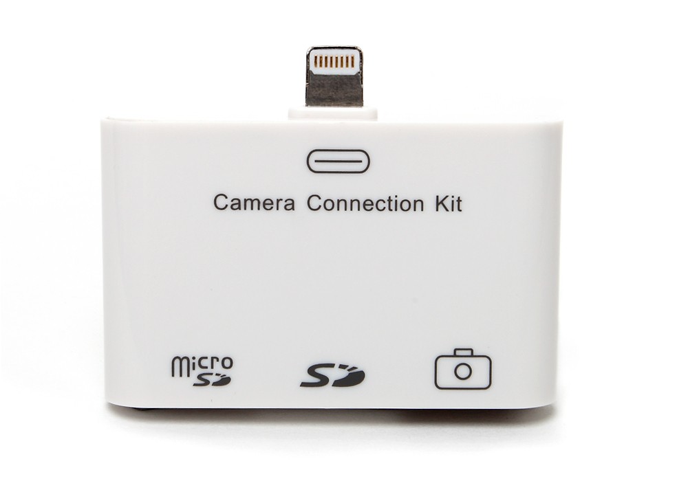 Conector para iPad 3 en 1 USB micro SD y SD