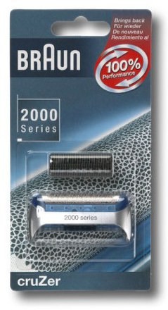 Braun Cuchilla afeitado Combipack 733 Cruzer series 2000 de Recambio