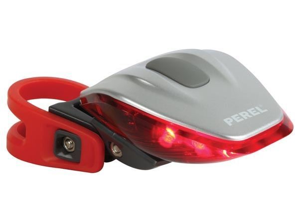 Luz trasera de Bicicleta con 6 Leds Rojos