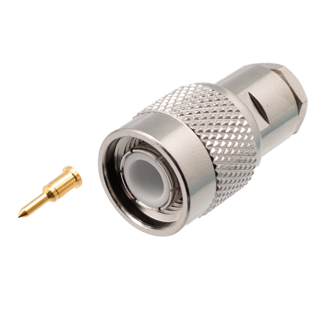 [1245ELG] Conector TNC macho soldar RG58. Mod. 1245