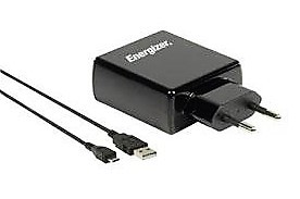 Adaptador de viaje Energizer para micro USB 2000 mA