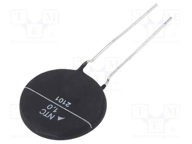 [B57464S0109M000] Termistor NTC 1Ω -55÷170°C 6,7W THT 27mm. Mod. B57464S0109M000