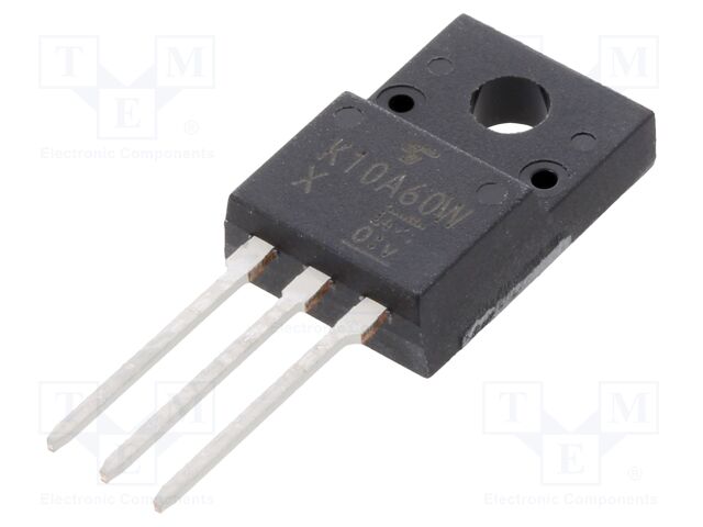 Transistor N-MOSFET unipolar 600V 9,7A 30W SC67. Mod. TK10A60WS