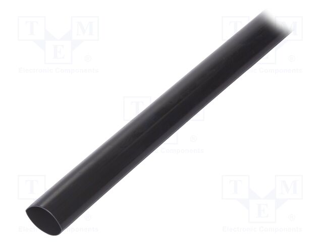 Tubo termorretractil con adhesivo 40mm Negro 1 metro. Mod. DWT4016